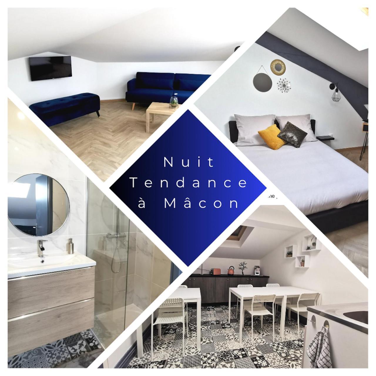 Logement - Nuit Tendance Centre Ville De Macon H エクステリア 写真